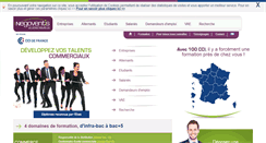 Desktop Screenshot of negoventis.cci.fr